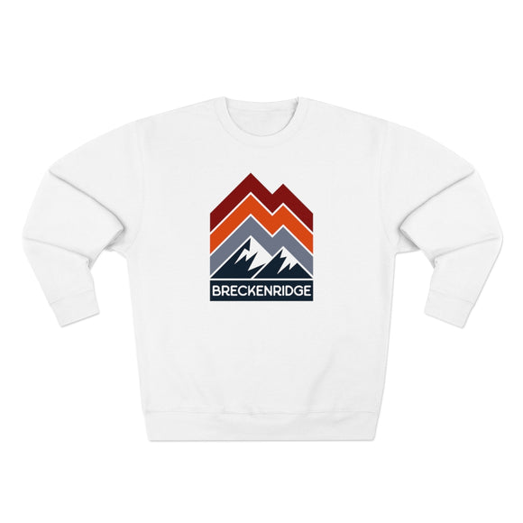 Premium Breckenridge Sweatshirt - Retro Unisex Premium Crewneck Breckenridge, Colorado Sweatshirt
