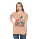 Maui, Hawaii T-Shirt - Retro Palm Tree & Beach Unisex Maui Shirt-29