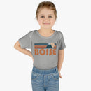 Boise Baby Bodysuit - Retro Mountain Boise, Idaho Baby Bodysuit-9