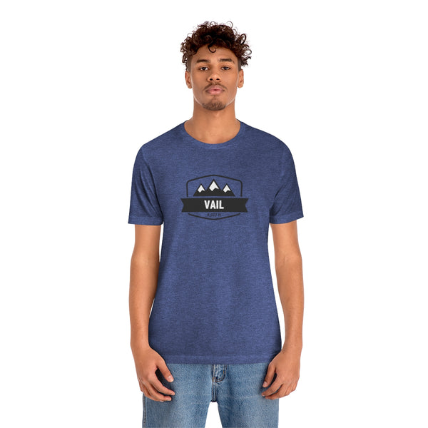 Vail, Colorado T-Shirt - Altitude Badge Unisex Vail Shirt