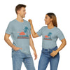 Jacksonville, Florida T-Shirt - Retro Palm Tree & Beach Unisex Jacksonville Shirt