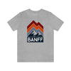 Banff, Canada T-Shirt - Retro Mountain Unisex Banff Shirt