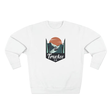 Premium Truckee, California Crewneck Sweatshirt - Retro Unisex Sweatshirt