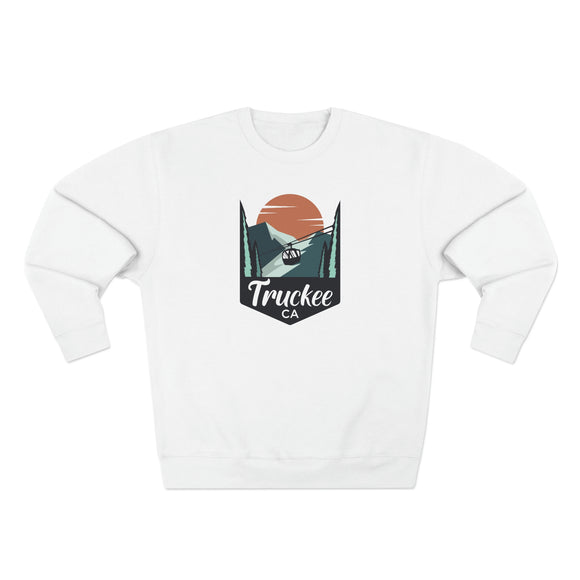 Premium Truckee, California Crewneck Sweatshirt - Retro Unisex Sweatshirt