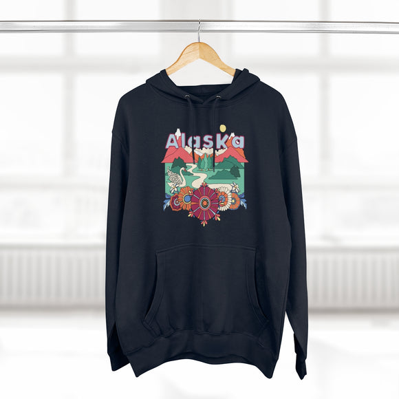 Premium Alaska Hoodie - Boho Unisex Sweatshirt