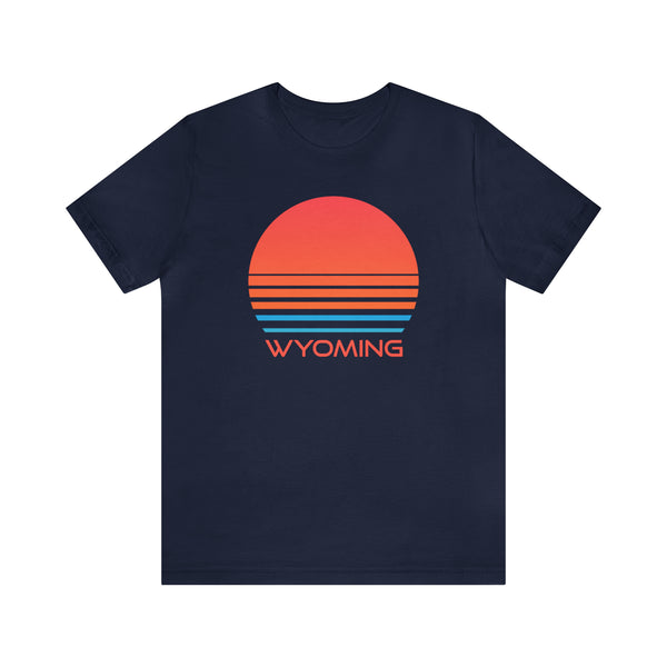 Wyoming T-Shirt - Retro 80s Unisex Wyoming Shirt