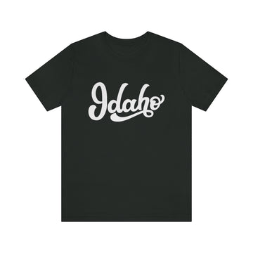 Buy vintage-black Idaho T-Shirt - Hand Lettered Unisex Idaho Shirt