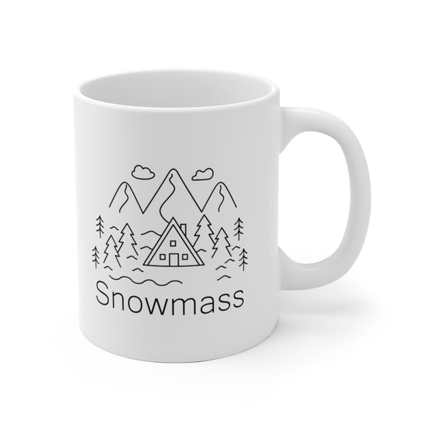Snowmass, Colorado Mug - Ceramic Snowmass Mug