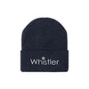 Whistler BC, Canada Beanie Snowflake - Embroidered Whistler Knit Hat