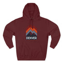 Premium Denver, Colorado Hoodie - Retro Unisex Sweatshirt-1
