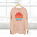 Premium Wisconsin Hoodie - Retro 80s Unisex Sweatshirt-18