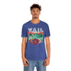 Vail T-Shirt - Retro Mountain / Hippie Style Vail, Colorado Shirt