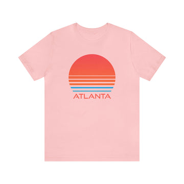 Buy pink Atlanta, Georgia T-Shirt - Retro 80s Unisex Atlanta Shirt