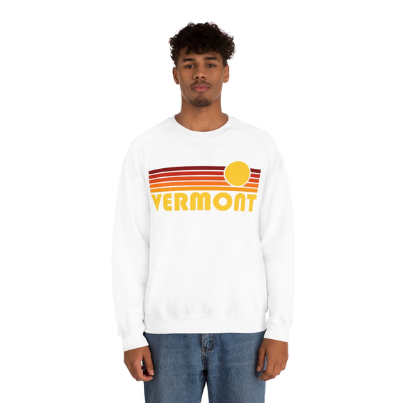 Vermont Sweatshirt - Retro Sunset Unisex