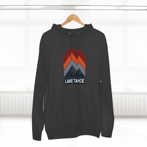 Premium Lake Tahoe, California Hoodie - Retro Unisex Sweatshirt