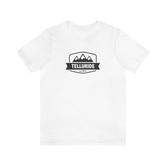 Telluride, Colorado T-Shirt - Altitude Badge Unisex Telluride Shirt