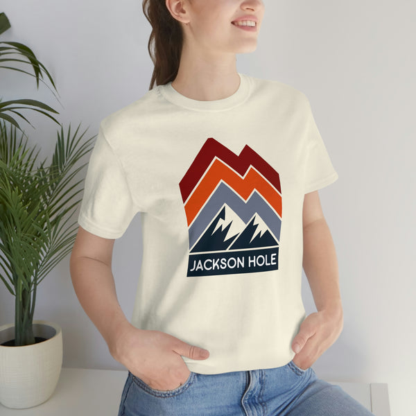 Jackson Hole, Wyoming T-Shirt - Retro Mountain Unisex Jackson Hole Shirt