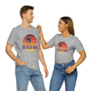 Beach Bum T-Shirt - Retro Palm Tree Unisex Beach Bum Shirt-8