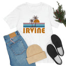 Irvine, California T-Shirt - Retro Palm Tree Unisex Irvine Shirt-16