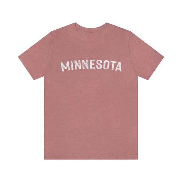 Minnesota T-Shirt - Paint Text Unisex Minnesota Shirt