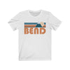 Bend, Oregon T-Shirt - Retro Mountain Adult Unisex Bend T Shirt
