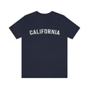 California T-Shirt - Paint Text Unisex California Shirt-19