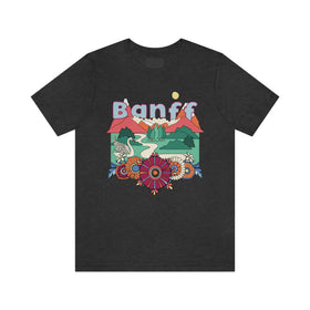 Banff Shirt, Canada Retro T-Shirt, Hippie Style Canada tee, Banff Mountain Shirt