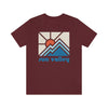 Sun Valley Shirt, Idaho Retro T-Shirt, Colorful Idaho tee, Sun Valley Mountain Shirt