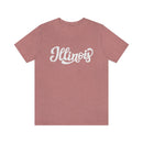 Illinois T-Shirt - Hand Lettered Unisex Illinois Shirt-3