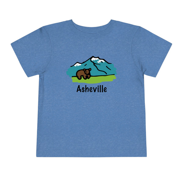 Asheville, North Carolina - Bear Toddler T-Shirt