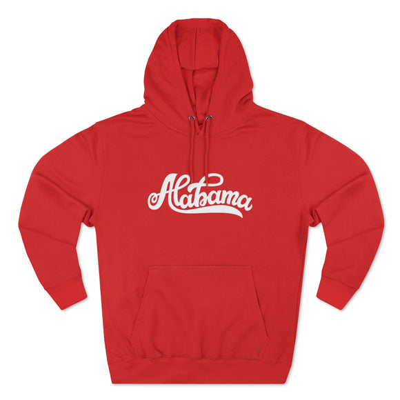Premium Alabama Hoodie - Script Unisex Sweatshirt