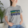 Duluth T-Shirt - Retro Mountain Bike Adult Unisex Duluth, Minnesota T Shirt