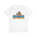 East Hampton, New York T-Shirt - Retro Palm Tree Unisex East Hampton Shirt-10