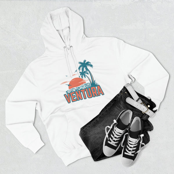 Premium Ventura, California Hoodie - Palm Tree Unisex Sweatshirt