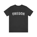 Oregon T-Shirt - Paint Text Unisex Oregon Shirt-16