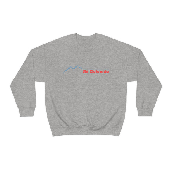 Ski Colorado Sweatshirt - Mountain Pulse Unisex