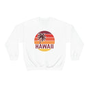 Hawaii Sweatshirt - Unisex Retro Palm Tree Hawaii Crewneck Sweatshirt-1