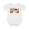 Aspen Baby Bodysuit - Retro Mountain Aspen, Colorado Baby Bodysuit
