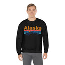 Alaska Sweatshirt - Mountain & Birds Unisex-12