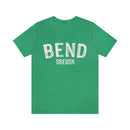 Bend, Oregon Shirt - Paint Text Unisex Bend T-Shirt-1