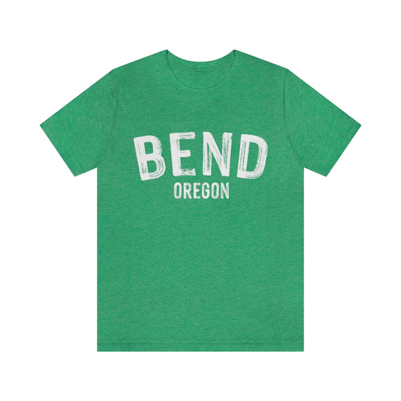 Bend, Oregon Shirt - Paint Text Unisex Bend T-Shirt