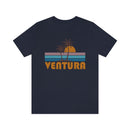 Ventura, California T-Shirt - Retro Palm Tree Unisex Ventura Shirt-46