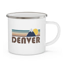 Denver, Colorado Camp Mug - Retro Enamel Camping Denver Mug-3