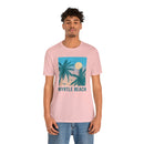 Myrtle Beach, South Carolina T-Shirt - Retro Palm Tree & Beach Unisex Myrtle Beach Shirt-112