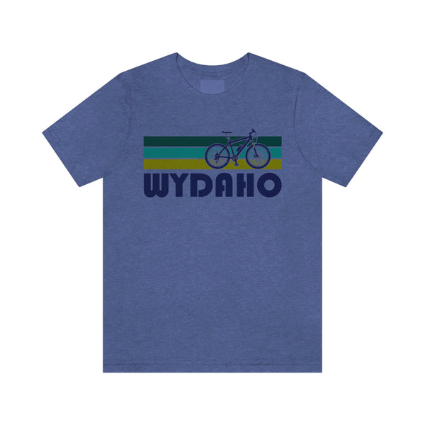 Wydaho T-Shirt - Retro Mountain Bike Adult Unisex Wydaho T Shirt