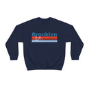 Brooklyn, New York Sweatshirt Retro Bike - Unisex Adult Crewneck Brooklyn Sweatshirt-25
