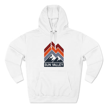 Buy white Premium Sun Valley, Idaho Hoodie - Retro Unisex Sweatshirt