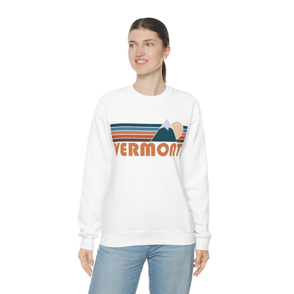 Vermont Sweatshirt - Retro Mountain Unisex