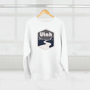 Premium Utah Crewneck Sweatshirt - Retro Unisex Sweatshirt-8