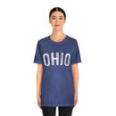 Ohio T-Shirt - Paint Text Unisex Ohio Shirt-14